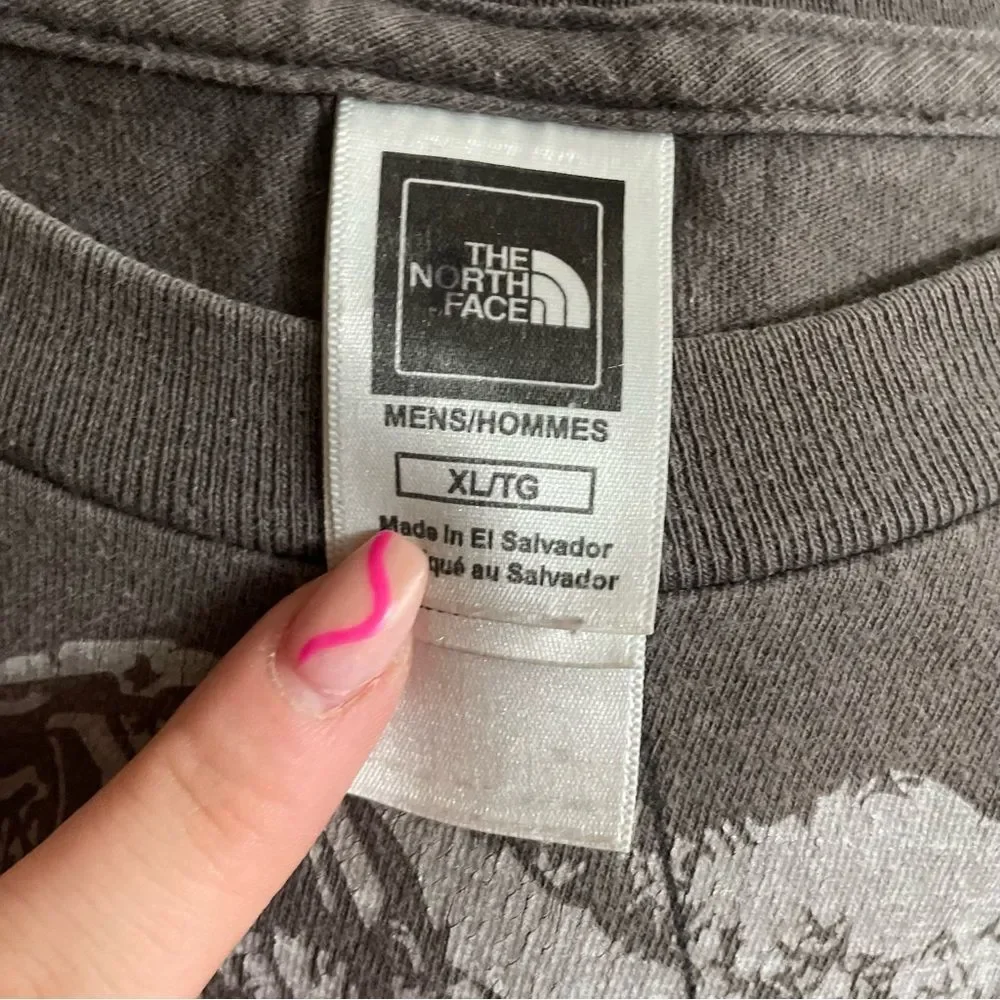 The North Face Grey Graphic Short Sleeve T-Shirt